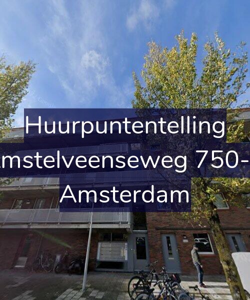 Foto gevel Huurpuntentelling voor Amstelveenseweg 750-C, Amsterdam