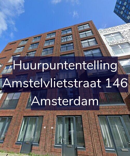 Foto gevel Huurpuntentelling voor Amstelvlietstraat 146, Amsterdam