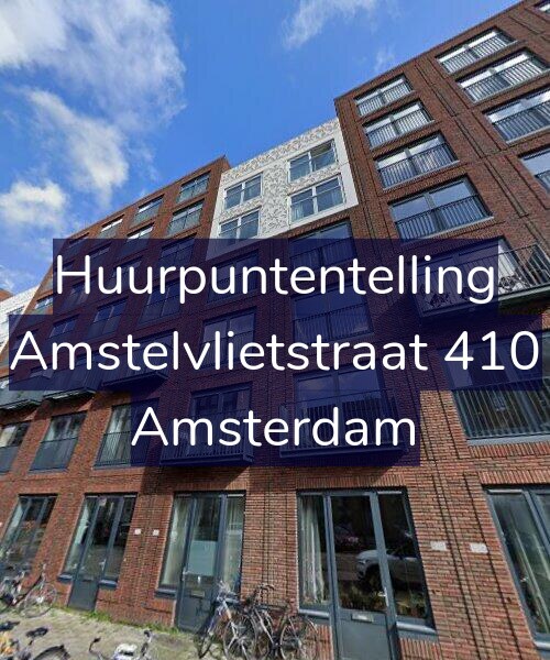 Foto gevel Huurpuntentelling voor Amstelvlietstraat 410, Amsterdam
