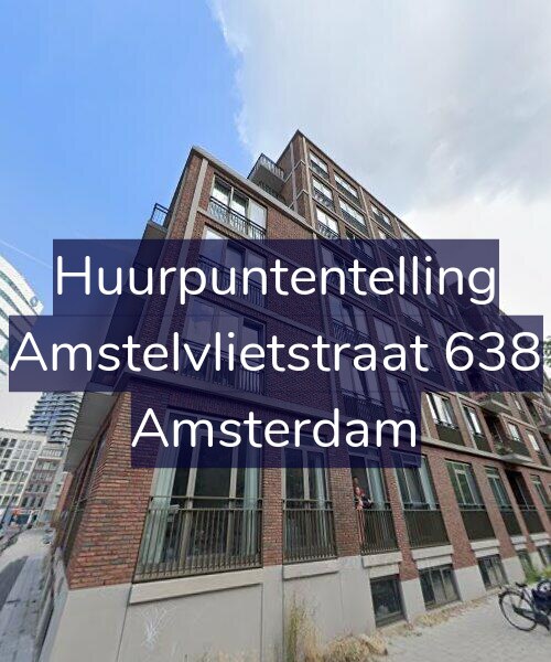 Foto gevel Huurpuntentelling voor Amstelvlietstraat 638, Amsterdam