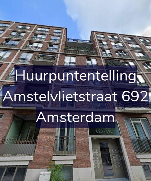 Foto gevel Huurpuntentelling voor Amstelvlietstraat 692, Amsterdam