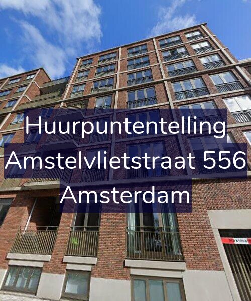 Foto gevel Huurpuntentelling voor Amstelvlietstraat 556, Amsterdam