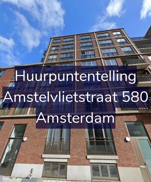 Foto gevel Huurpuntentelling voor Amstelvlietstraat 580, Amsterdam
