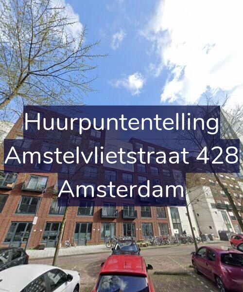 Foto gevel Huurpuntentelling voor Amstelvlietstraat 428, Amsterdam