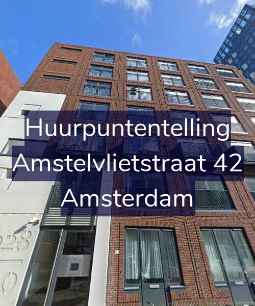 Foto gevel Huurpuntentelling voor Amstelvlietstraat 42, Amsterdam