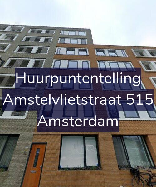 Foto gevel Huurpuntentelling voor Amstelvlietstraat 515, Amsterdam