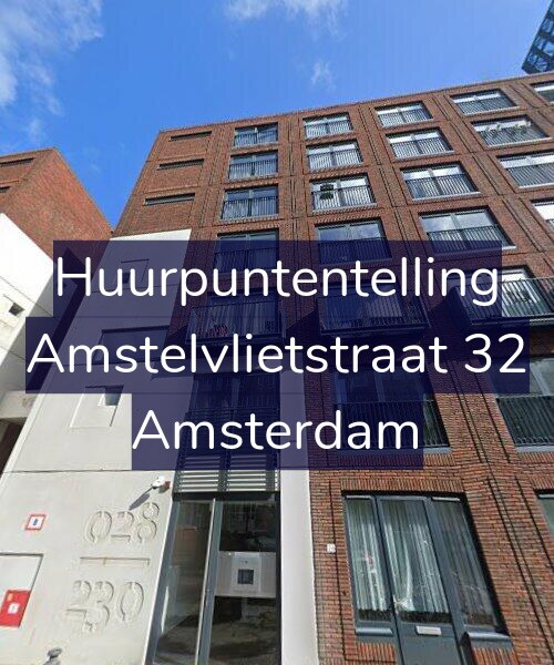 Foto gevel Huurpuntentelling voor Amstelvlietstraat 32, Amsterdam