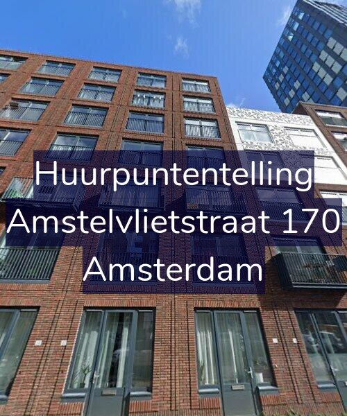 Foto gevel Huurpuntentelling voor Amstelvlietstraat 170, Amsterdam