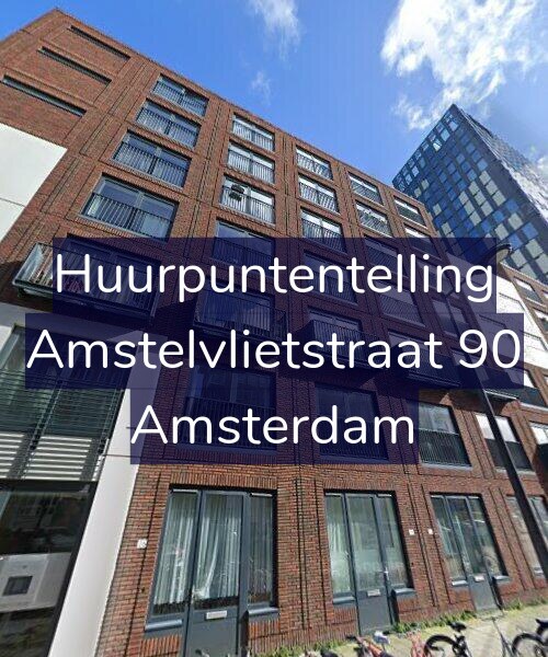 Foto gevel Huurpuntentelling voor Amstelvlietstraat 90, Amsterdam