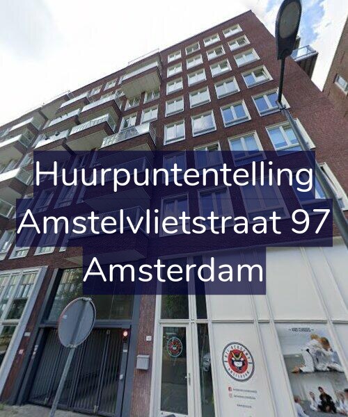 Foto gevel Huurpuntentelling voor Amstelvlietstraat 97, Amsterdam