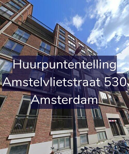 Foto gevel Huurpuntentelling voor Amstelvlietstraat 530, Amsterdam
