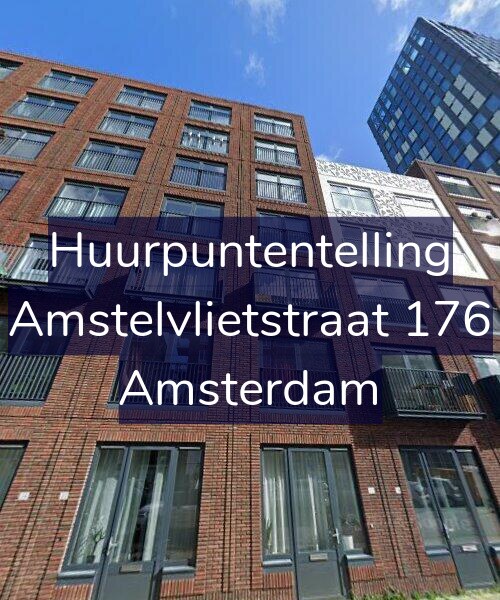 Foto gevel Huurpuntentelling voor Amstelvlietstraat 176, Amsterdam