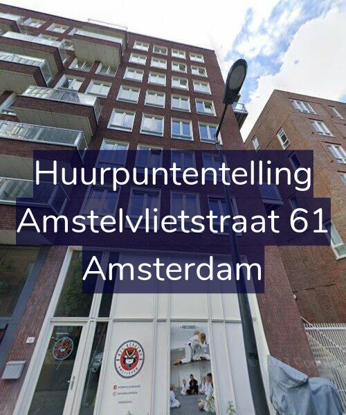 Foto gevel Huurpuntentelling voor Amstelvlietstraat 61, Amsterdam