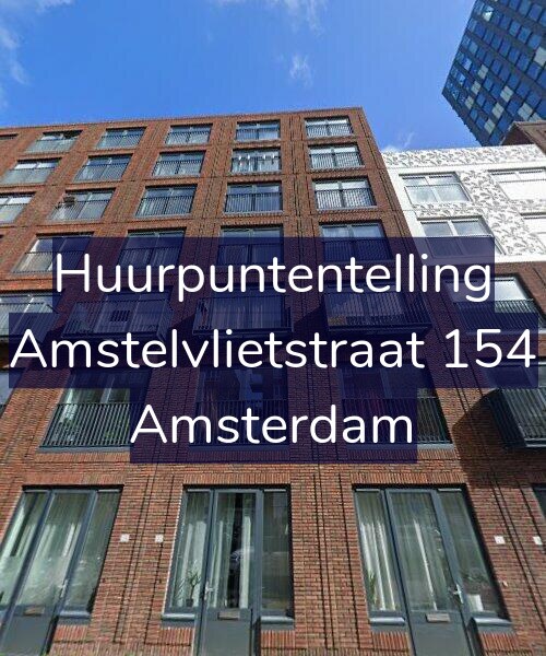 Foto gevel Huurpuntentelling voor Amstelvlietstraat 154, Amsterdam