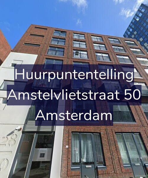 Foto gevel Huurpuntentelling voor Amstelvlietstraat 50, Amsterdam