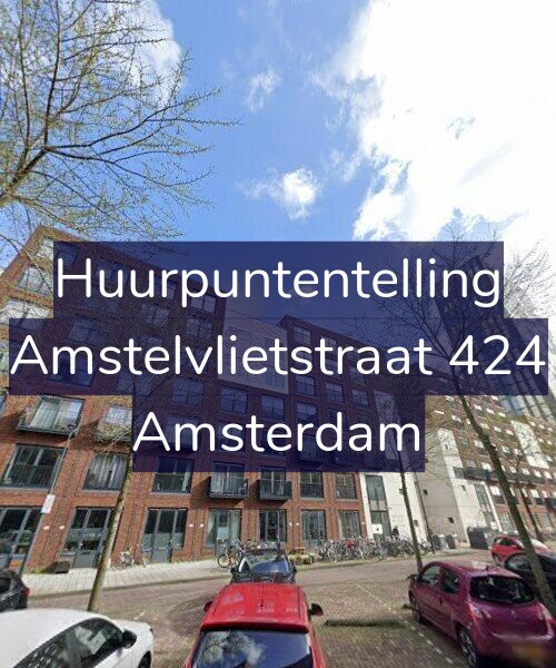 Foto gevel Huurpuntentelling voor Amstelvlietstraat 424, Amsterdam