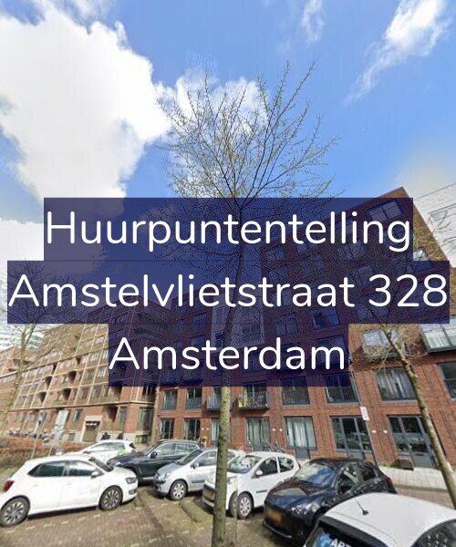 Foto gevel Huurpuntentelling voor Amstelvlietstraat 328, Amsterdam