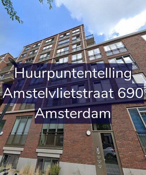 Foto gevel Huurpuntentelling voor Amstelvlietstraat 690, Amsterdam