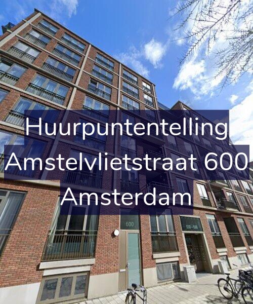 Foto gevel Huurpuntentelling voor Amstelvlietstraat 600, Amsterdam