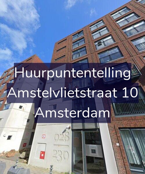 Foto gevel Huurpuntentelling voor Amstelvlietstraat 10, Amsterdam