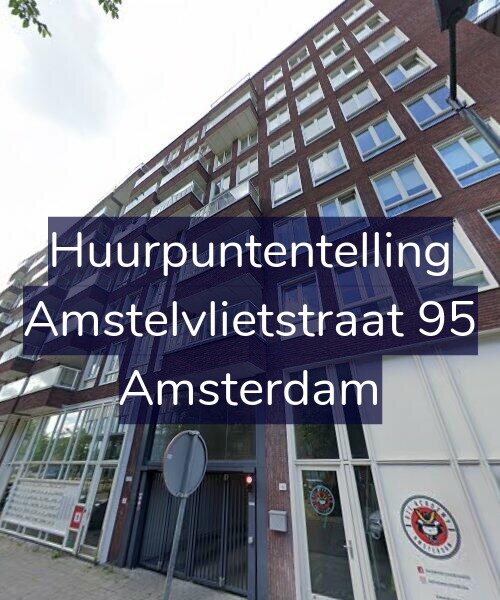 Foto gevel Huurpuntentelling voor Amstelvlietstraat 95, Amsterdam