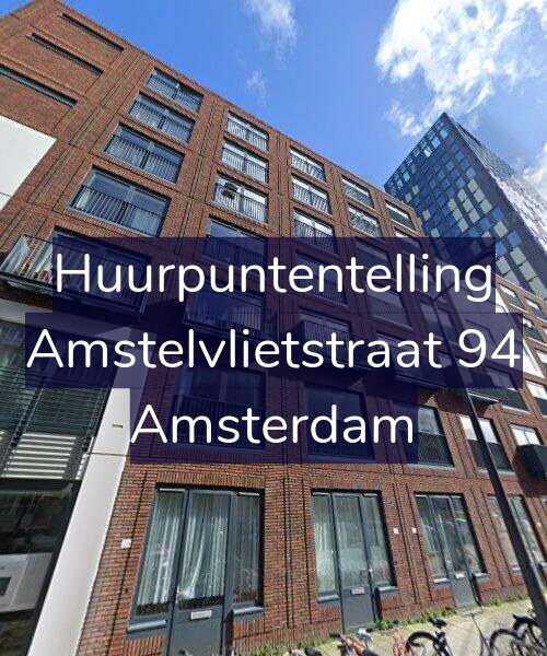 Foto gevel Huurpuntentelling voor Amstelvlietstraat 94, Amsterdam