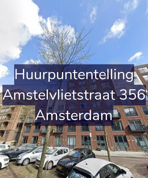 Foto gevel Huurpuntentelling voor Amstelvlietstraat 356, Amsterdam