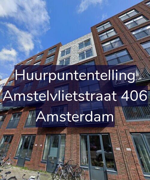 Foto gevel Huurpuntentelling voor Amstelvlietstraat 406, Amsterdam