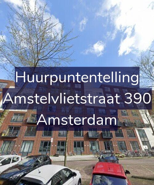 Foto gevel Huurpuntentelling voor Amstelvlietstraat 390, Amsterdam