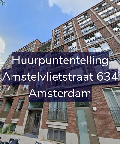 Foto gevel Huurpuntentelling voor Amstelvlietstraat 634, Amsterdam