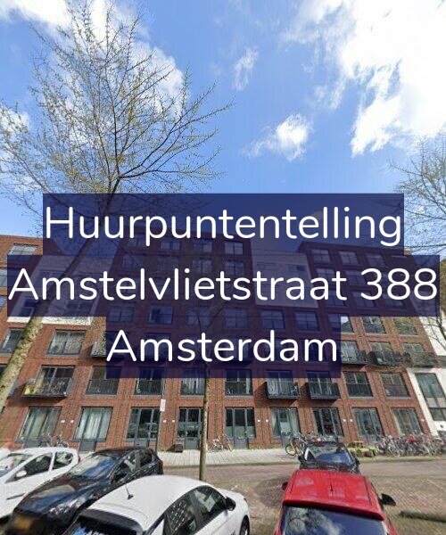 Foto gevel Huurpuntentelling voor Amstelvlietstraat 388, Amsterdam