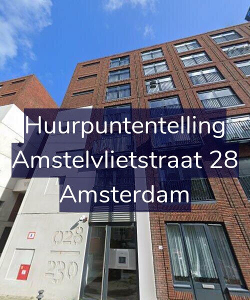 Foto gevel Huurpuntentelling voor Amstelvlietstraat 28, Amsterdam