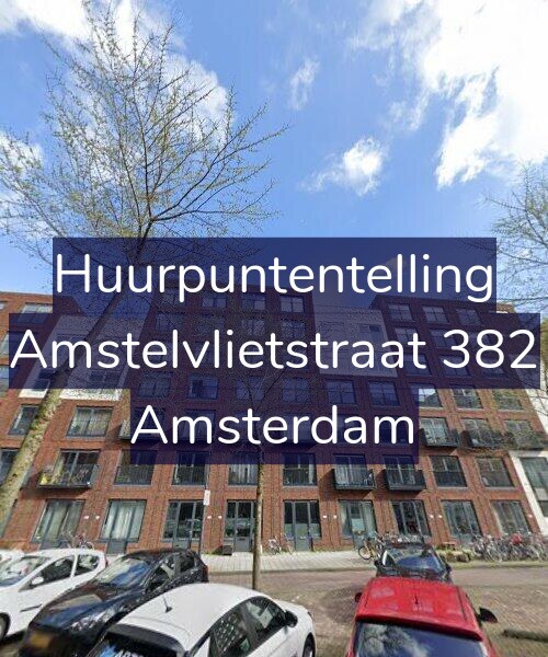 Foto gevel Huurpuntentelling voor Amstelvlietstraat 382, Amsterdam