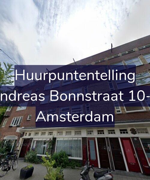 Foto gevel Huurpuntentelling voor Andreas Bonnstraat 10-2, Amsterdam