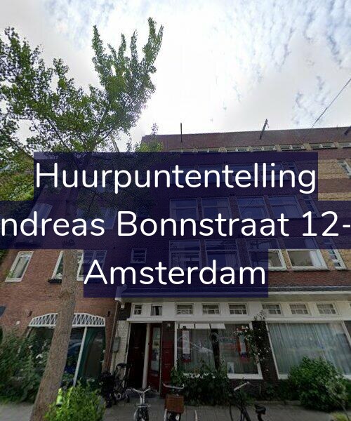 Foto gevel Huurpuntentelling voor Andreas Bonnstraat 12-1, Amsterdam