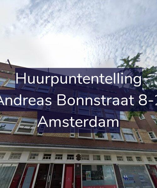 Foto gevel Huurpuntentelling voor Andreas Bonnstraat 8-2, Amsterdam
