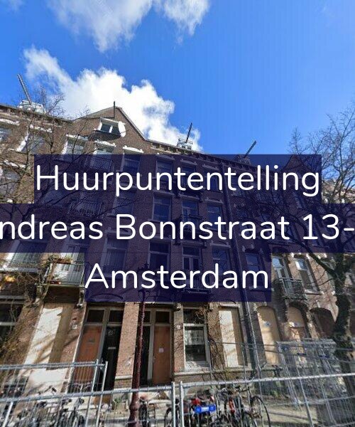Foto gevel Huurpuntentelling voor Andreas Bonnstraat 13-H, Amsterdam