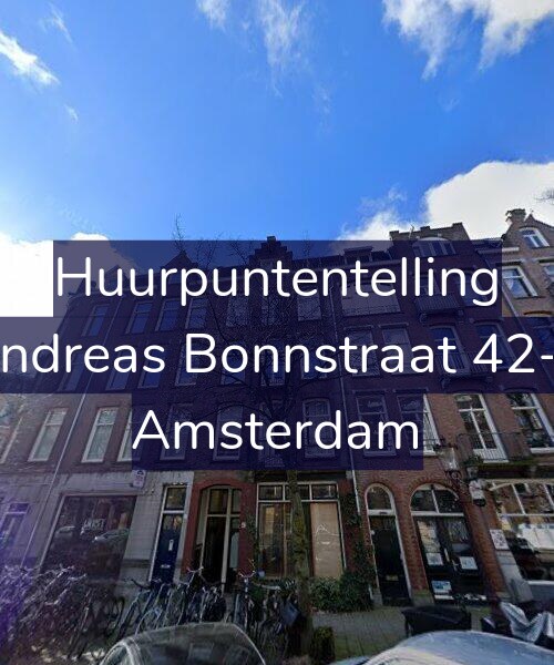 Foto gevel Huurpuntentelling voor Andreas Bonnstraat 42-2, Amsterdam