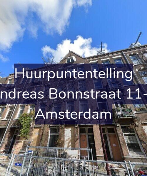 Foto gevel Huurpuntentelling voor Andreas Bonnstraat 11-3, Amsterdam