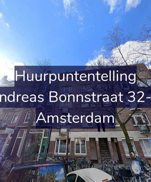 Foto gevel Huurpuntentelling voor Andreas Bonnstraat 32-H, Amsterdam