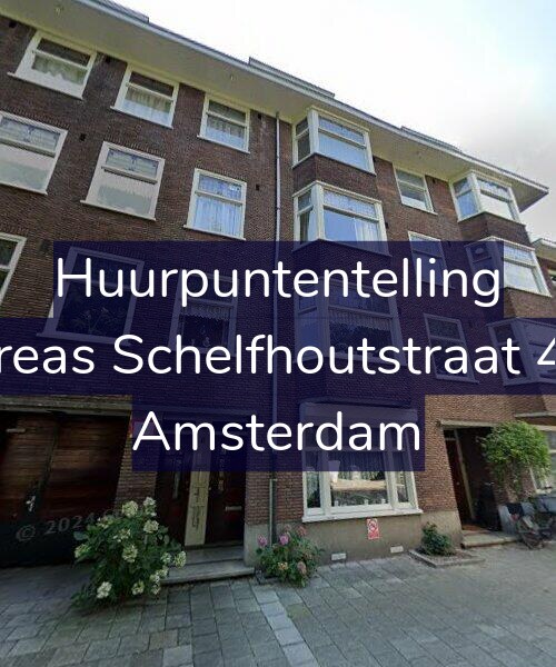 Foto gevel Huurpuntentelling voor Andreas Schelfhoutstraat 41-H, Amsterdam