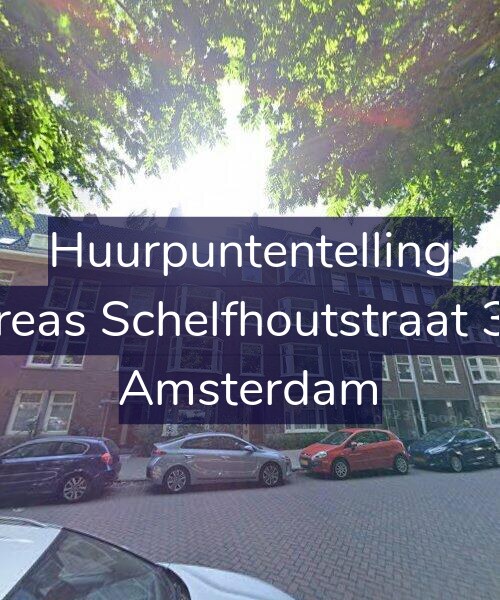Foto gevel Huurpuntentelling voor Andreas Schelfhoutstraat 35-H, Amsterdam
