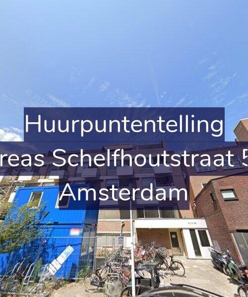 Foto gevel Huurpuntentelling voor Andreas Schelfhoutstraat 50-K, Amsterdam