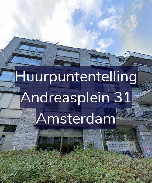Foto gevel Huurpuntentelling voor Andreasplein 31, Amsterdam