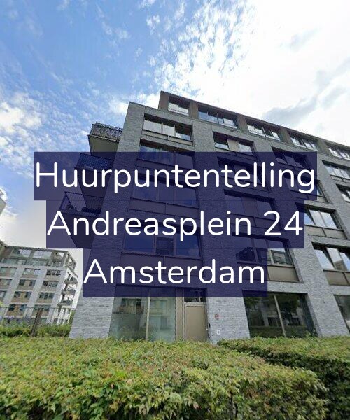 Foto gevel Huurpuntentelling voor Andreasplein 24, Amsterdam