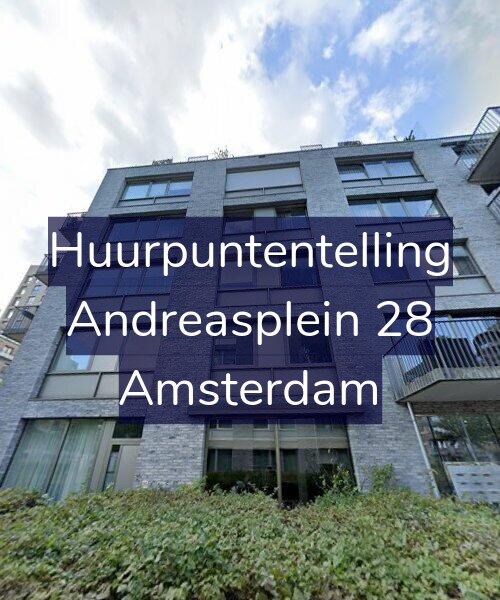 Foto gevel Huurpuntentelling voor Andreasplein 28, Amsterdam