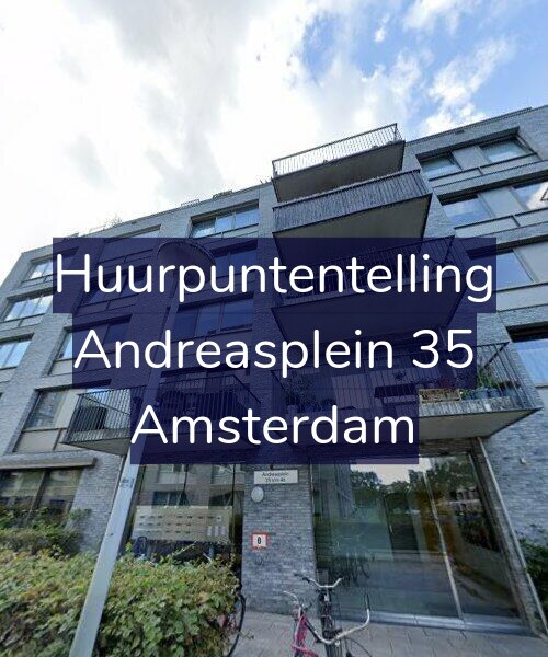 Foto gevel Huurpuntentelling voor Andreasplein 35, Amsterdam