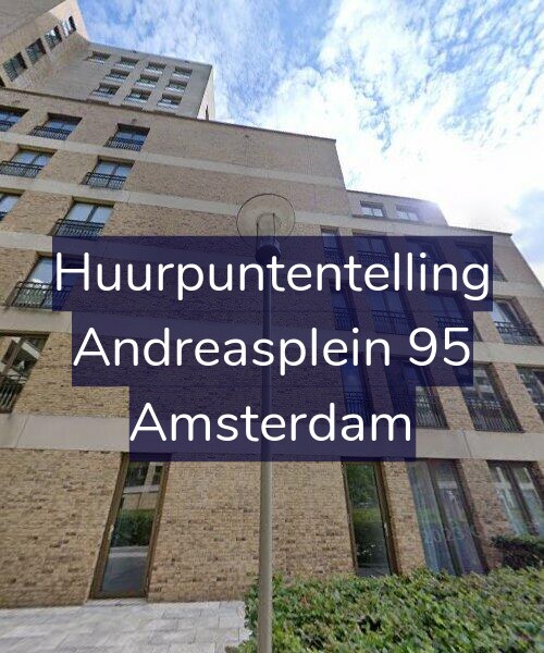 Foto gevel Huurpuntentelling voor Andreasplein 95, Amsterdam