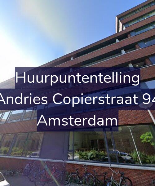 Foto gevel Huurpuntentelling voor Andries Copierstraat 94, Amsterdam
