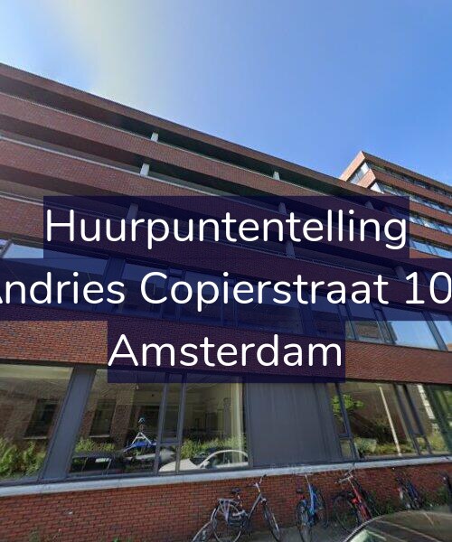 Foto gevel Huurpuntentelling voor Andries Copierstraat 102, Amsterdam